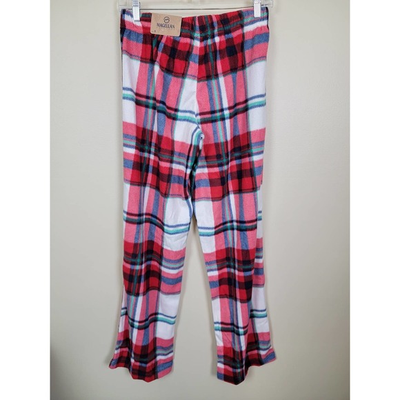 Magellan Size Small New with Tags Fleece Lounge Sleep Pants Plaid - Picture 3 of 4